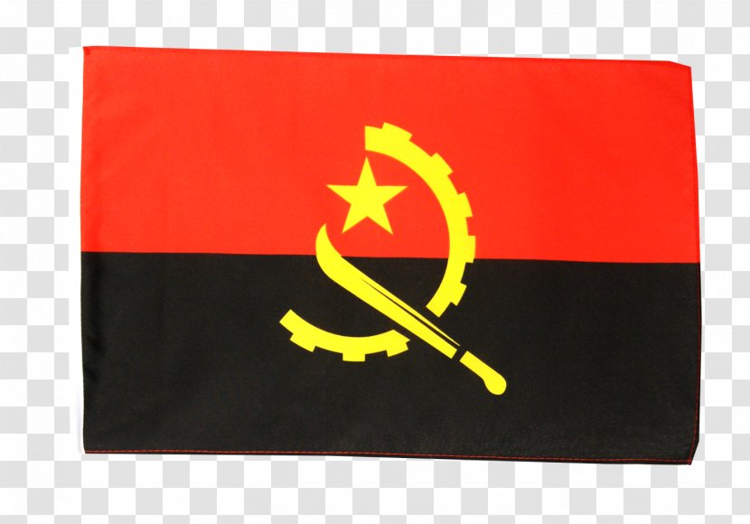 Flag Of Angola National The World Factbook - Map - Flagred Transparent PNG