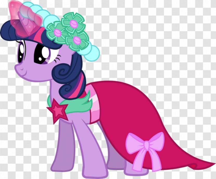 Twilight Sparkle Pony Fluttershy A Canterlot Wedding Rarity - Pink Transparent PNG