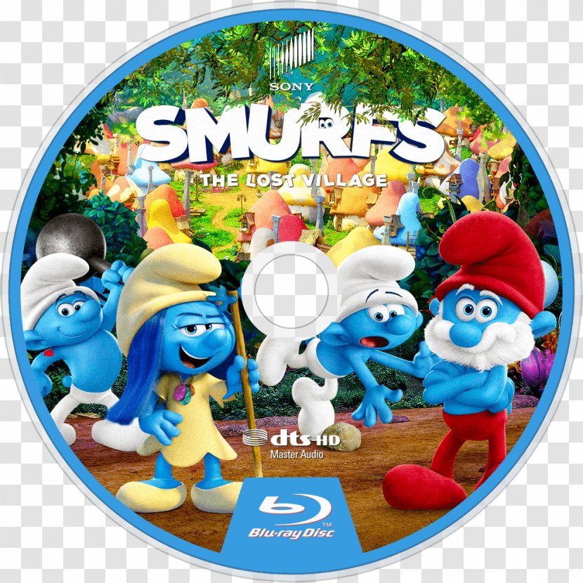Blu-ray Disc The Smurfs DVD Film - Video Game Software - Smurf Transparent PNG