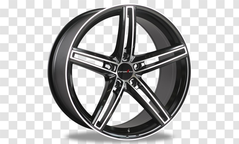 Car Alloy Wheel Rim Tire - Automotive Design Transparent PNG