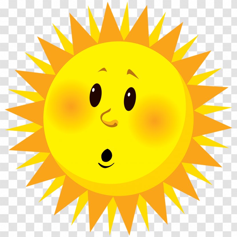 Smiley Clip Art - Yellow - Cartoon Sun Transparent PNG