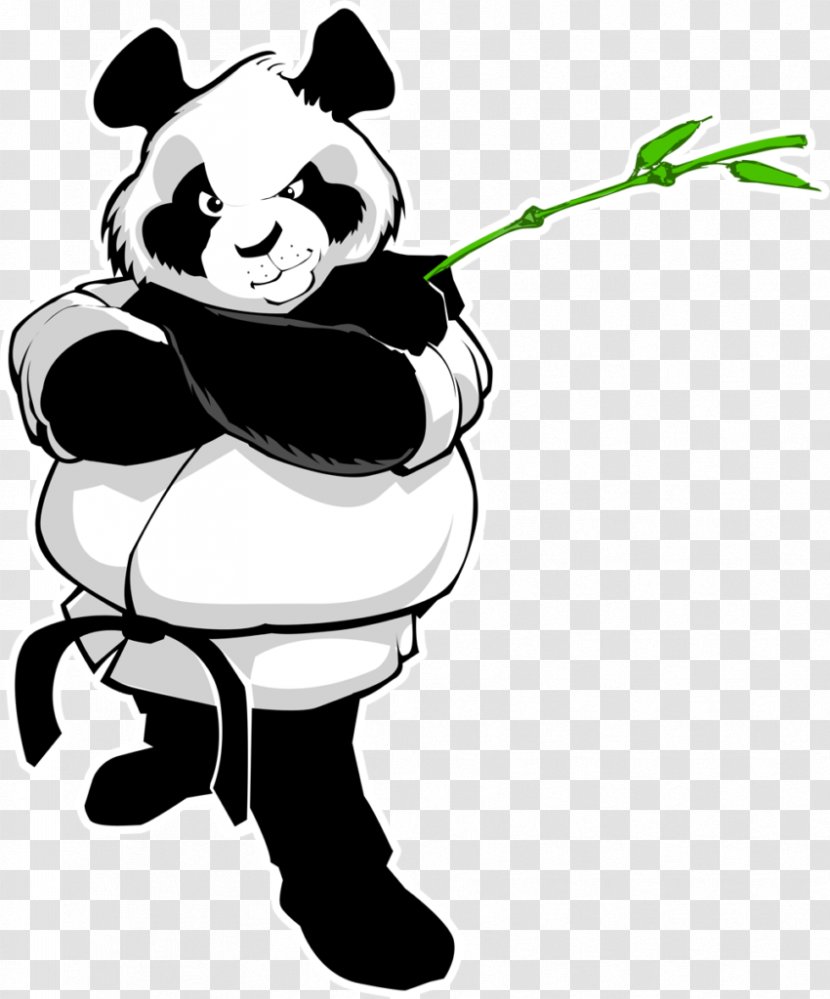 Giant Panda Bear Drawing Baby Pandas - Fictional Character - Kung-fu Transparent PNG