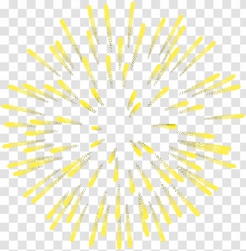 White Pattern - Firework Yellow Clip Art Image Transparent PNG