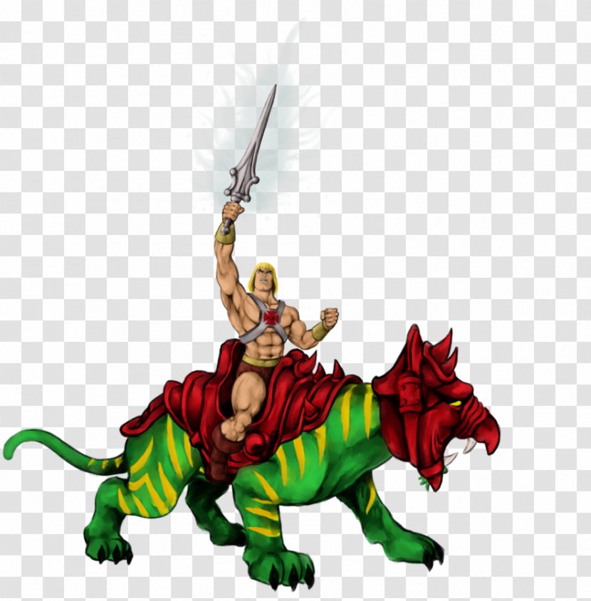 He-Man Battle Cat Man-At-Arms Drawing - Heman And The Masters Of Universe - He Transparent PNG