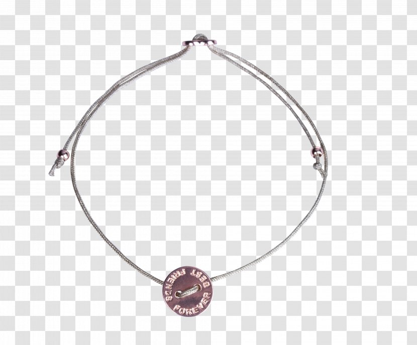 Necklace Body Jewellery Bracelet Silver - Flower Transparent PNG