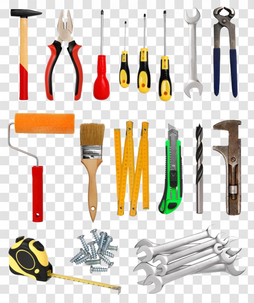 Hand Tool Household Hardware Computer Industry - Product Design - Creative Tools Transparent PNG