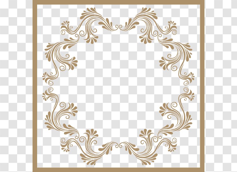 Visual Arts Picture Frame Pattern - Yellow With A Transparent PNG