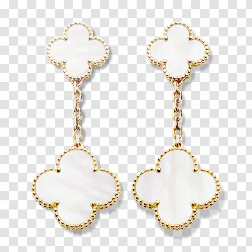 Earring Van Cleef & Arpels Love Bracelet Jewellery Necklace - Earrings Transparent PNG