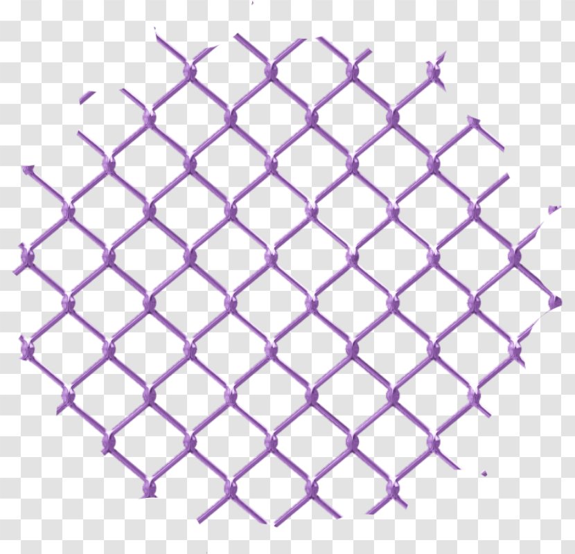 Welded Wire Mesh Fence Chain-link Fencing Transparent PNG