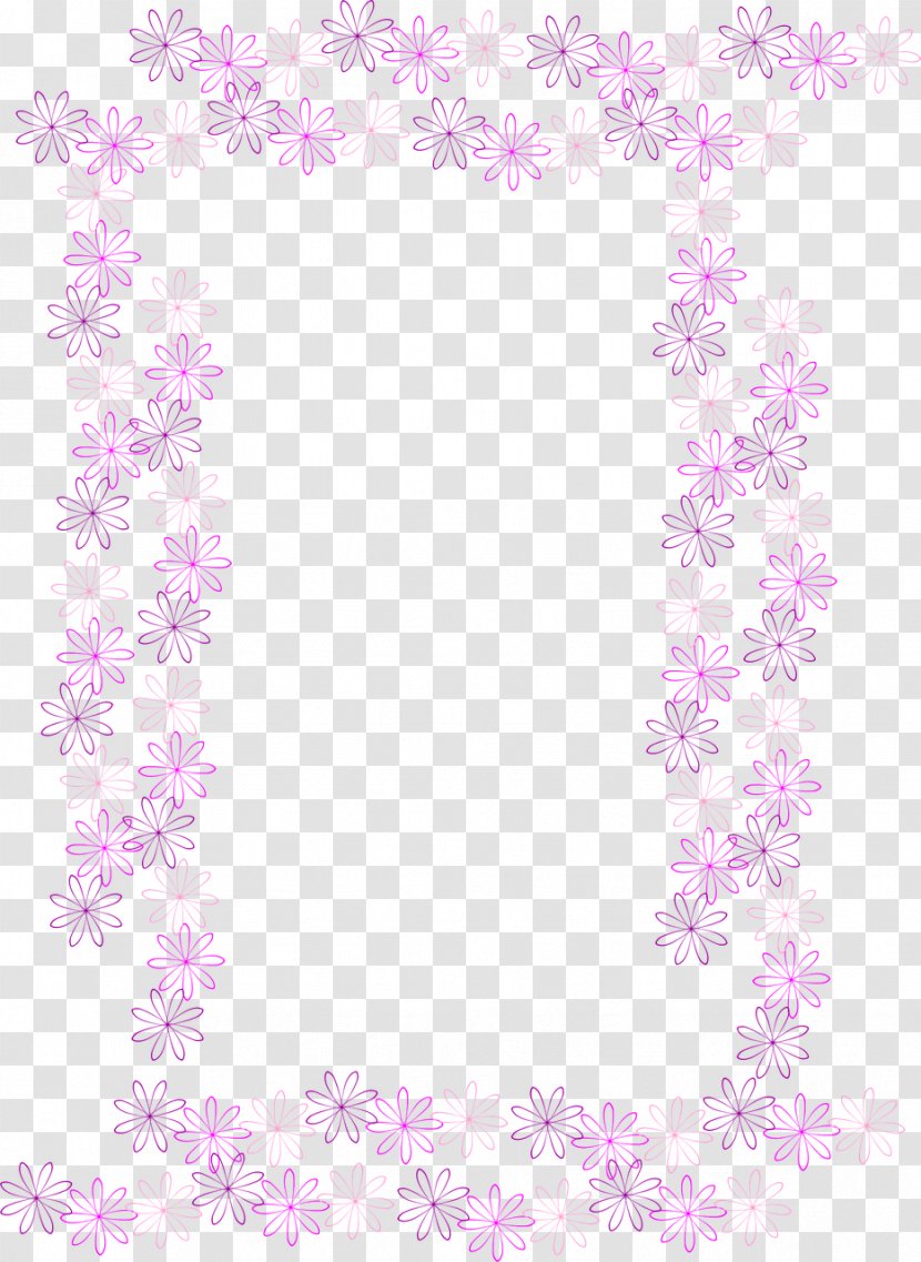 Line Point Pink M Sky Plc Font - Flower Transparent PNG