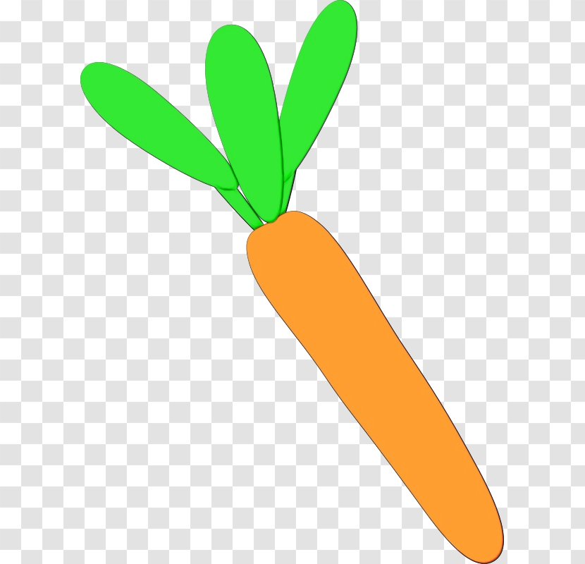 Clip Art Carrot Leaf Plant Propeller - Paint - Vegetable Logo Transparent PNG