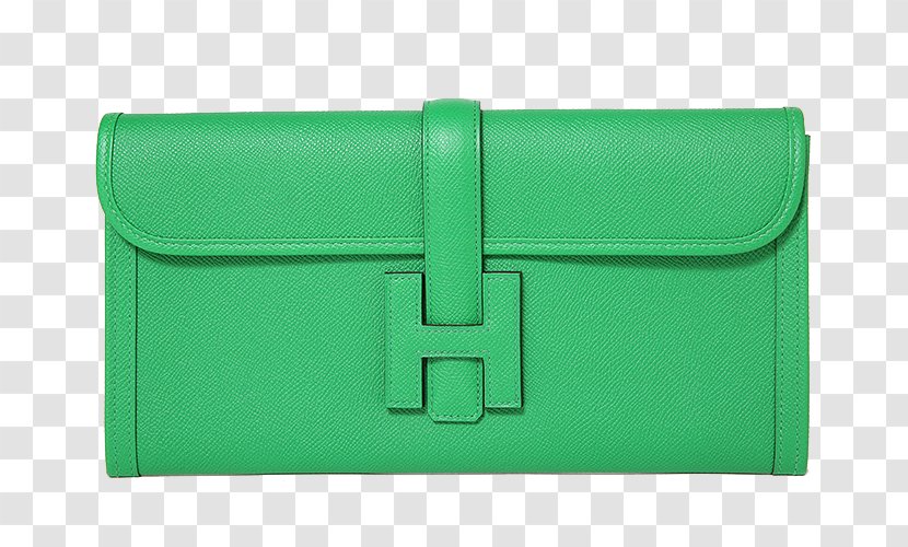 Green Hermxe8s Bag Google Images - Wallet - HERMES (Hermes) Bamboo Leather Clutch Transparent PNG
