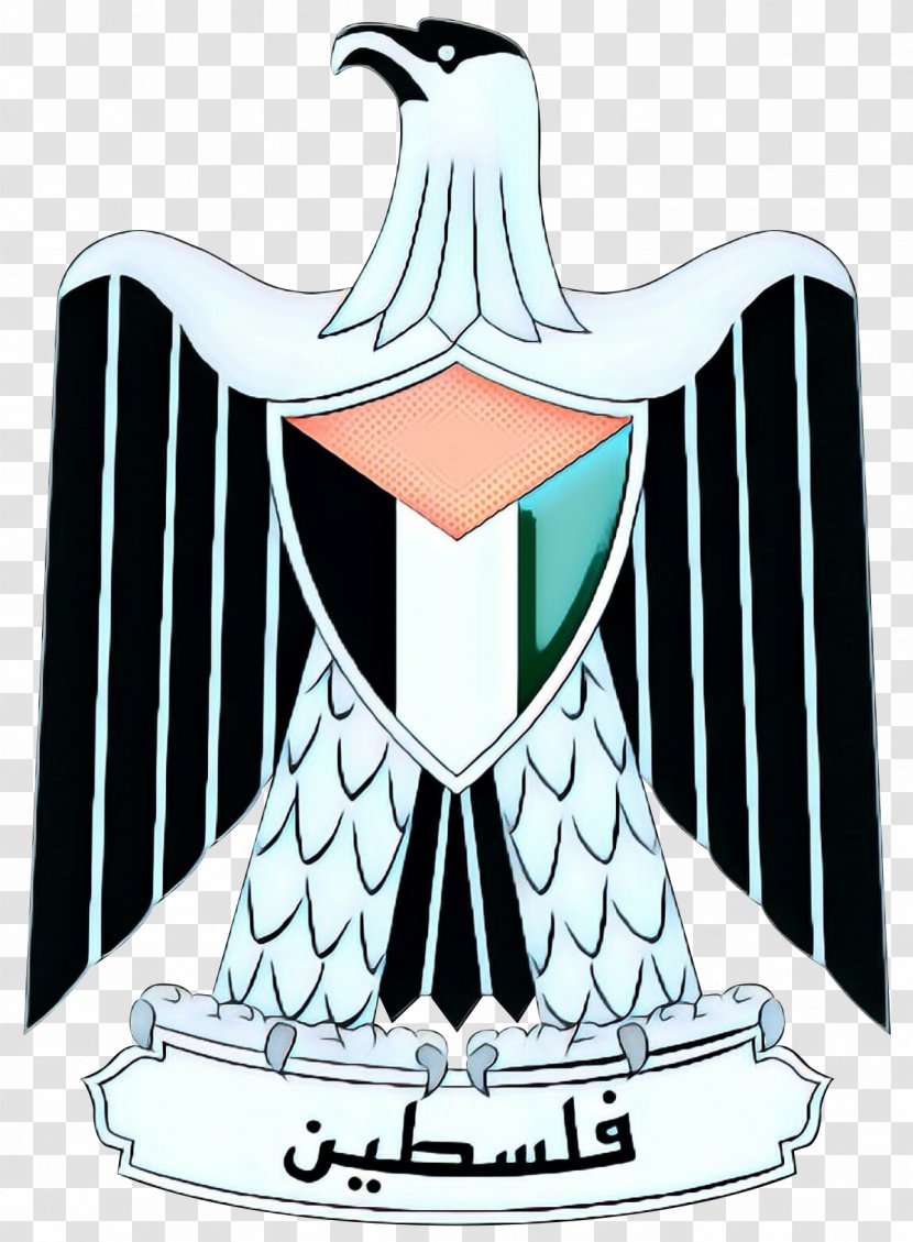 Retro Background - Coat Of Arms Syria - Logo Bird Transparent PNG
