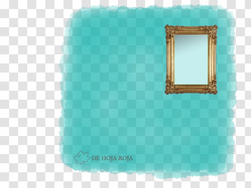 Product Design Picture Frames Turquoise Rectangle - Sky Plc Transparent PNG