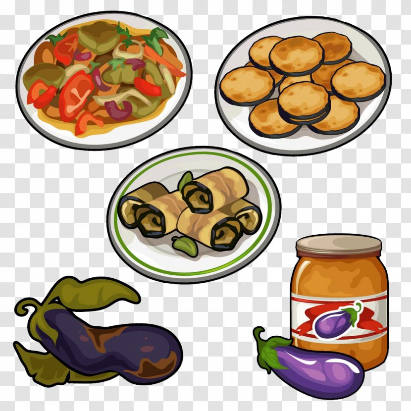 Chili Con Carne Fast Food Clip Art - Eggplant - Cartoon Image Transparent PNG