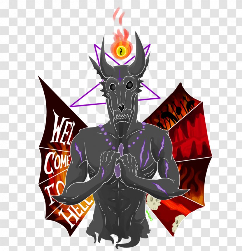 Cartoon Demon Font - Mythical Creature Transparent PNG