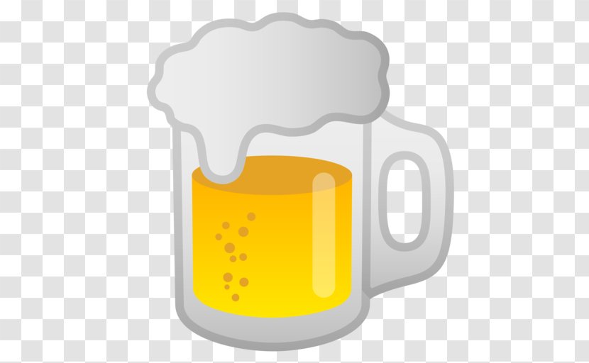 Beer Glasses Hamburger Emoji Noto Fonts - Tableware Transparent PNG