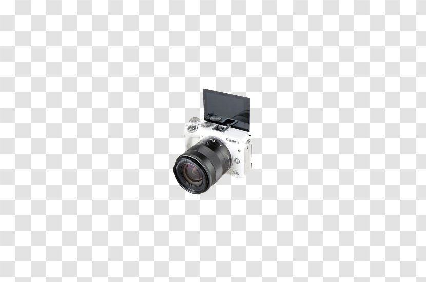 Canon EOS Camera - Aparat Fotografic Hibrid - Micro-camera,Canon Black And White Transparent PNG