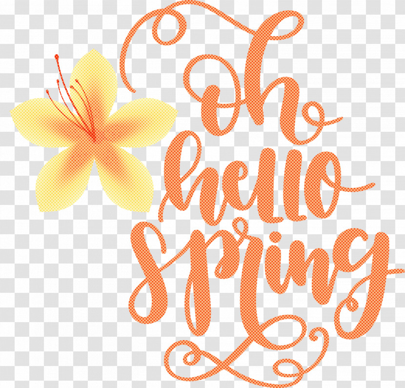 Hello Spring Oh Hello Spring Spring Transparent PNG