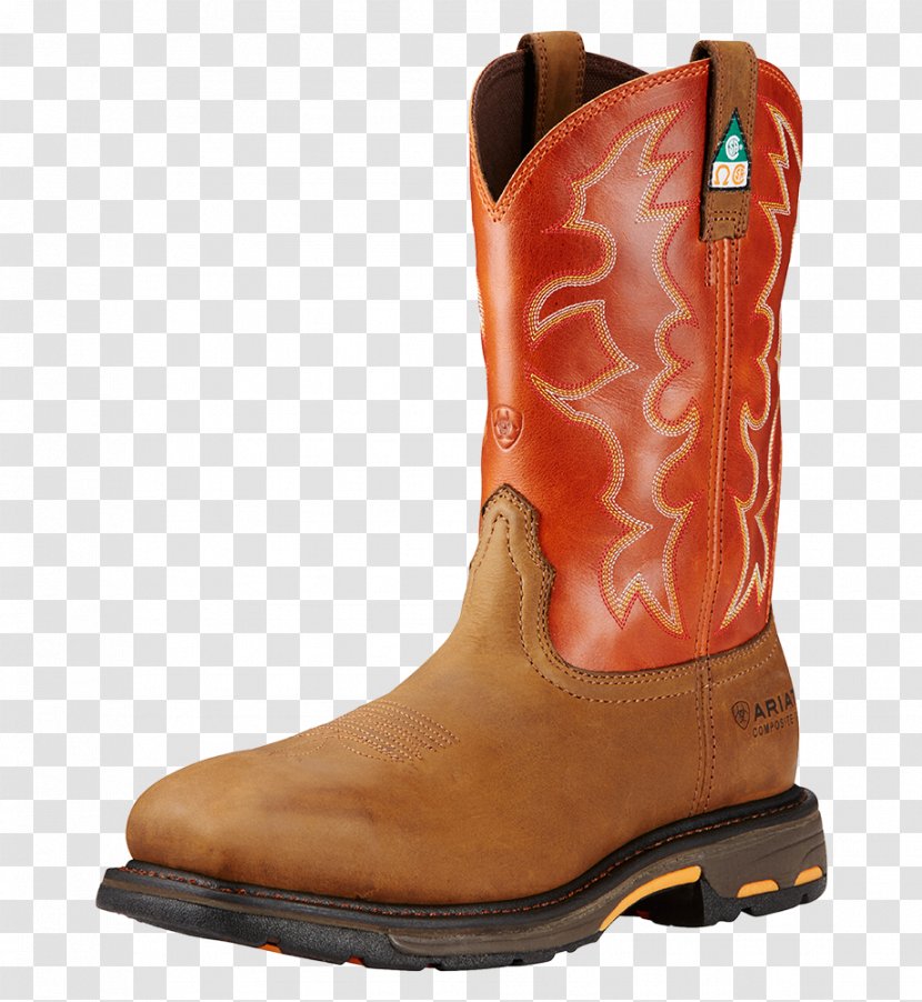 Cowboy Boot Ariat Steel-toe Shoe Transparent PNG
