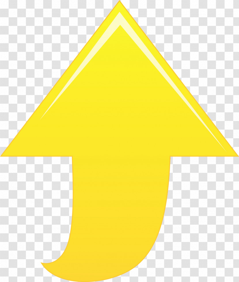 Yellow Line Triangle Font Triangle Transparent PNG