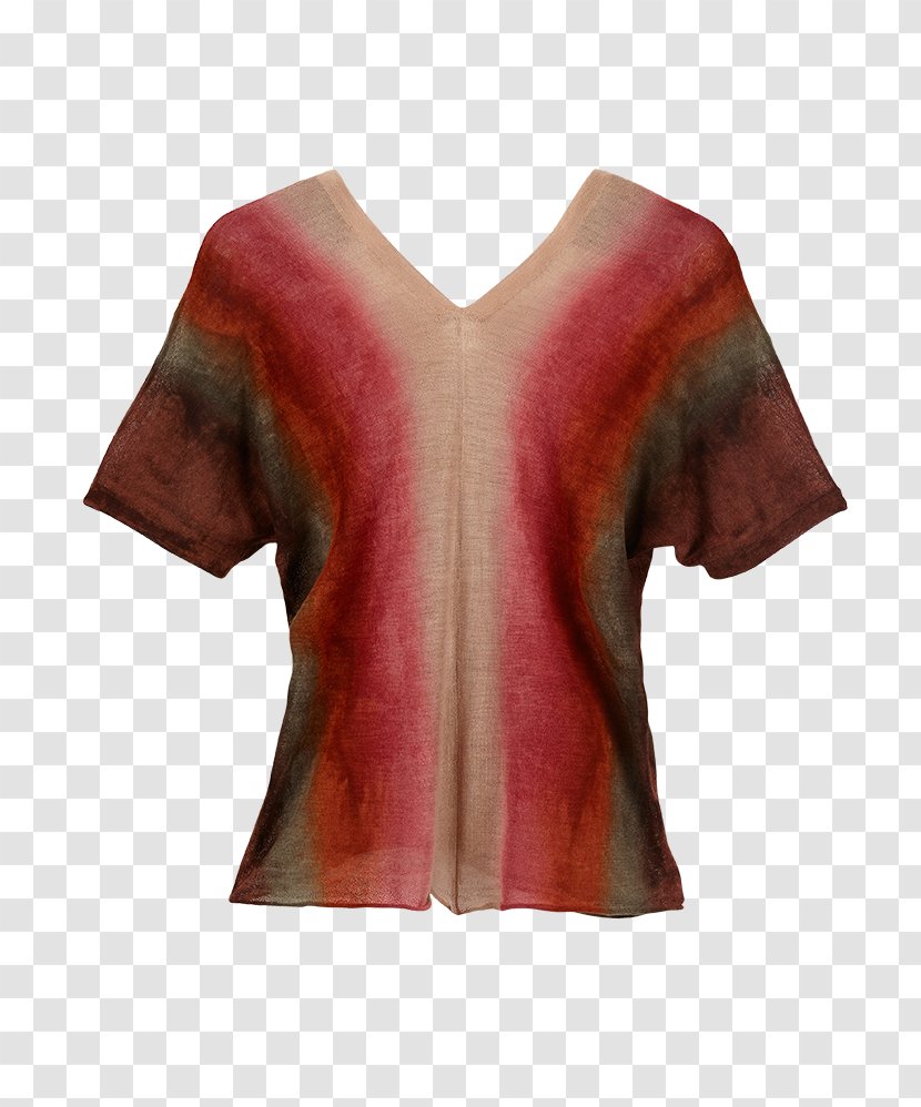 T-shirt Shoulder Silk Blouse - Sleeve Transparent PNG