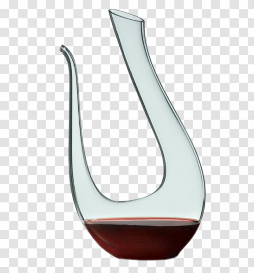 Red Wine Decanter Glass Riedel - Tableware - Creative Transparent PNG