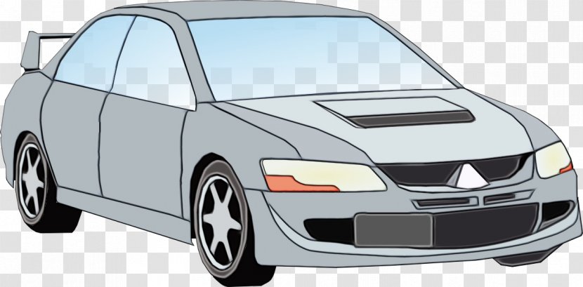 Land Vehicle Car Automotive Design Mitsubishi - Exterior - Hood Transparent PNG