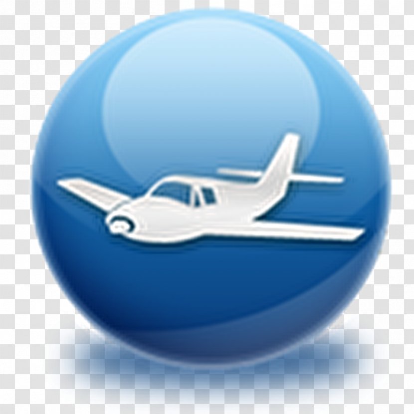 Airplane Aircraft Download - Blue Transparent PNG