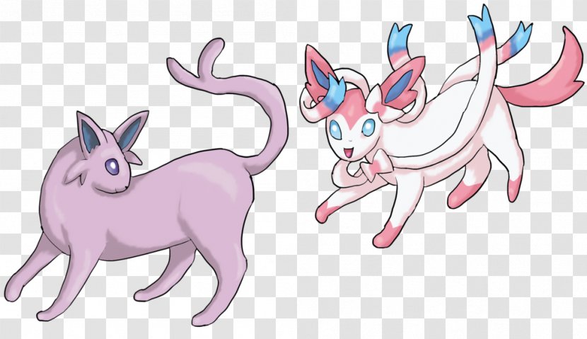 Espeon Sylveon Umbreon Jolteon Vaporeon - Cartoon - And Serena Pokemon Showcase Transparent PNG