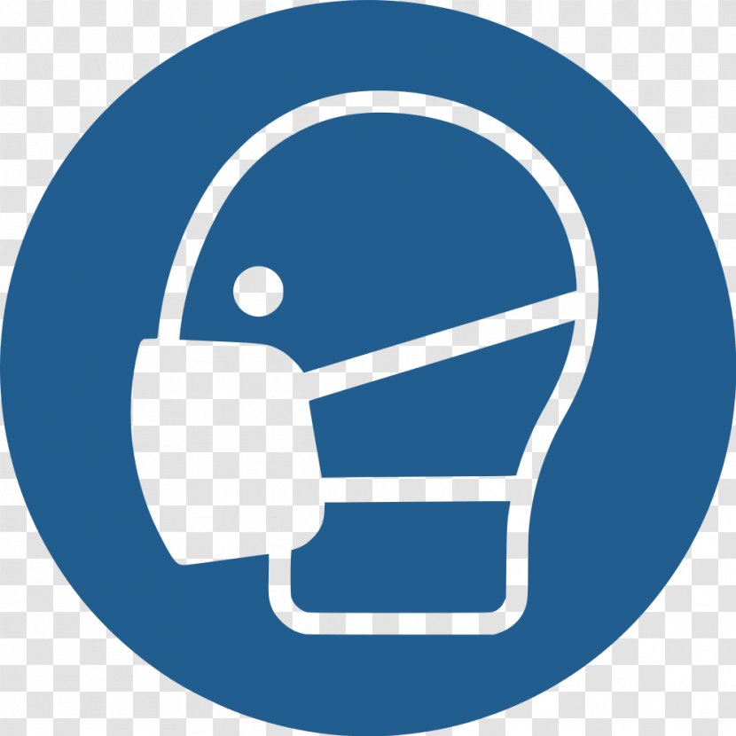 Face Shield Personal Protective Equipment Mask Sign Safety - Hazard - Gas Transparent PNG