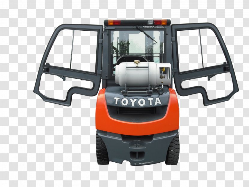 Forklift Door Toyota Car Window - Hatchback Transparent PNG