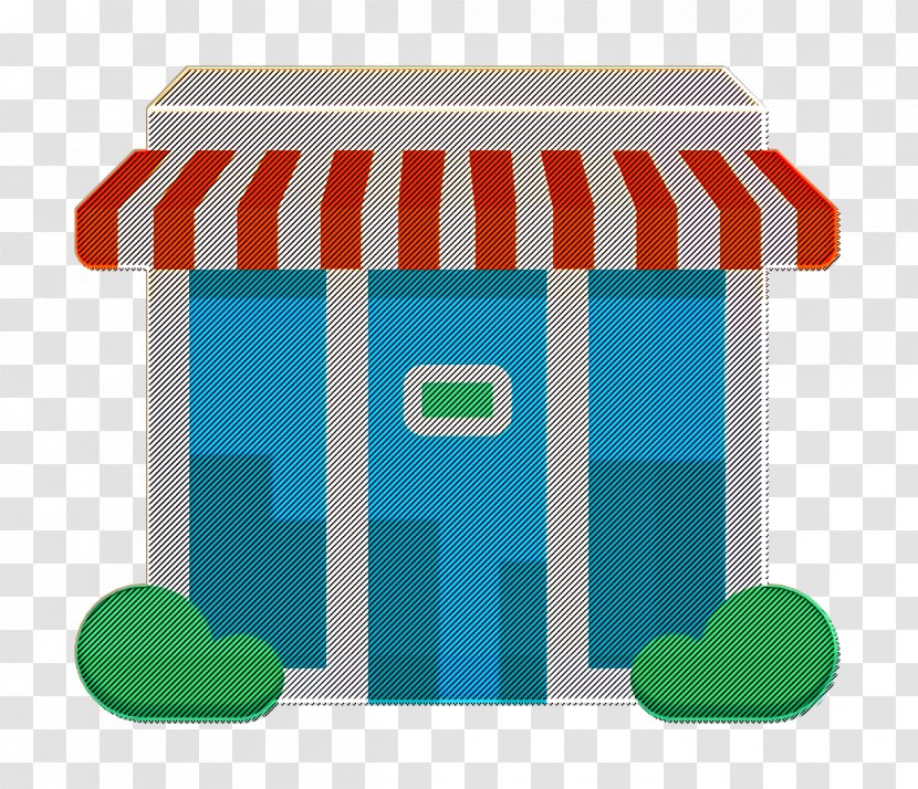 Shop Icon Store Basic Flat Icons - Roof - Awning Transparent PNG