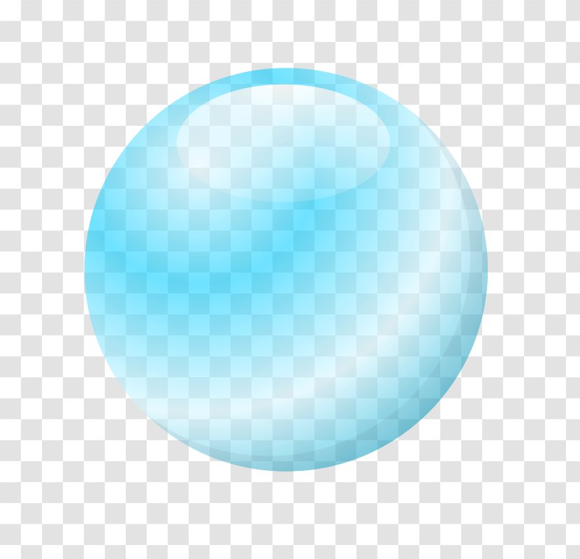 Blue Circle Turquoise Pattern - Aqua - Bubbles Cliparts Transparent PNG