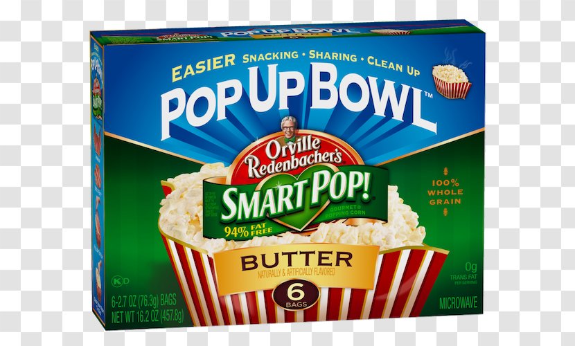 Popcorn Kettle Corn Fizzy Drinks Caramel Orville Redenbacher's - Redenbacher Transparent PNG