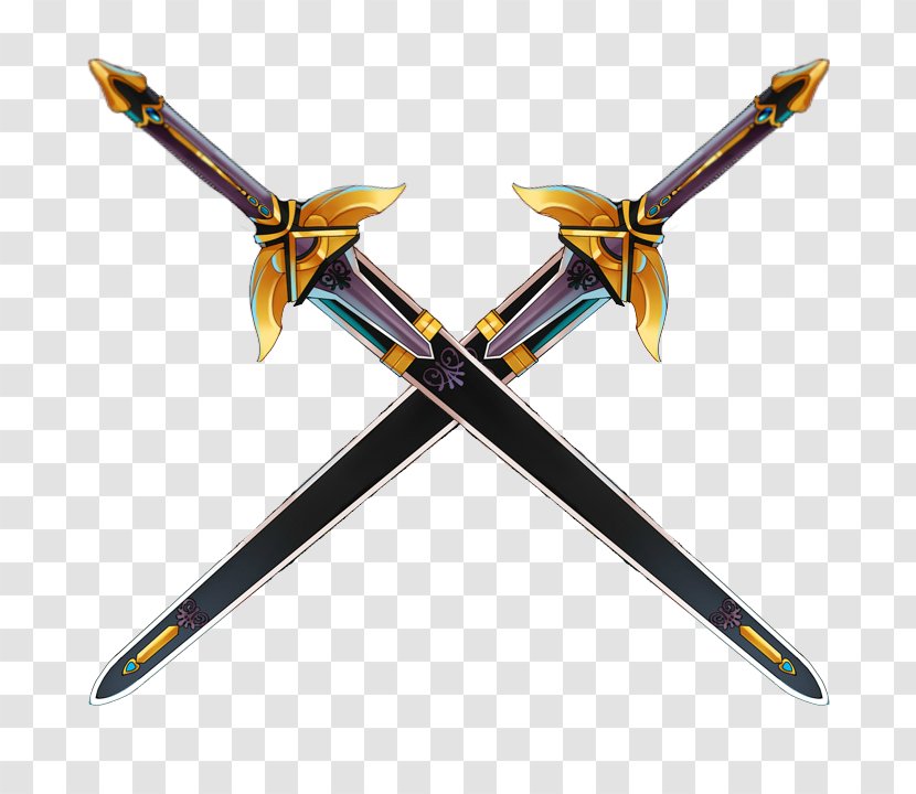 Grand Chase Sieghart Weapon Wikia Sword - Combat - Armas Transparent PNG