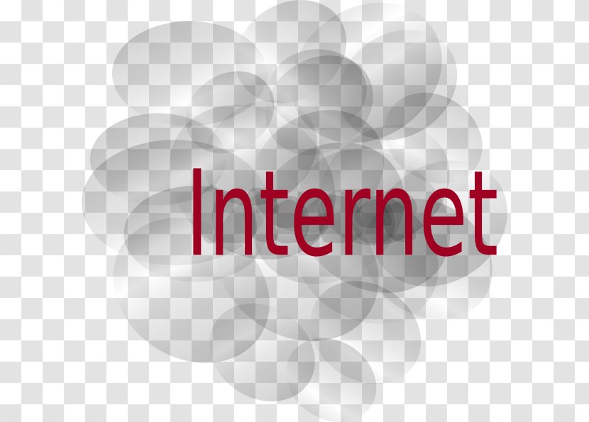 Internet Cloud Computing World Wide Web Clip Art - Red - Visio Transparent PNG
