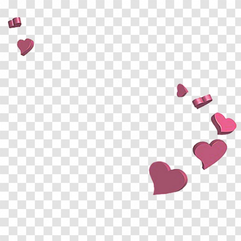 Image Editing We Heart It - Material - PINK HEARTS Transparent PNG