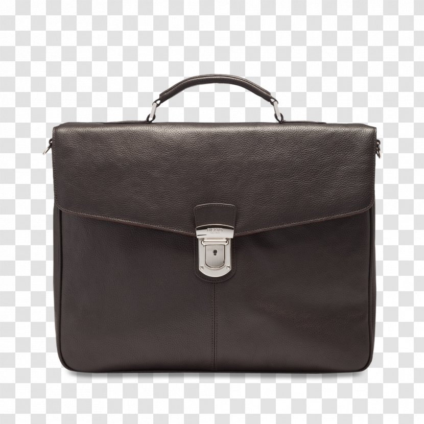 Briefcase Handbag Leather Laptop Messenger Bags - Strap Transparent PNG