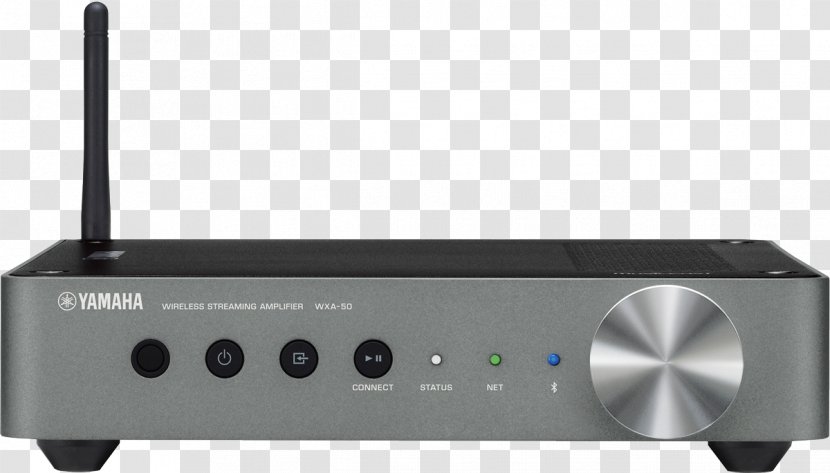 Yamaha MusicCast WXA-50DS Preamplifier WXA-50 Amplifier Streaming Media - Multiroom - Sound System Transparent PNG