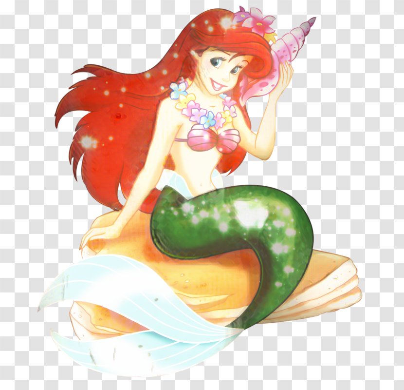 Ariel Mermaid Clip Art Image - Mythical Creature Transparent PNG