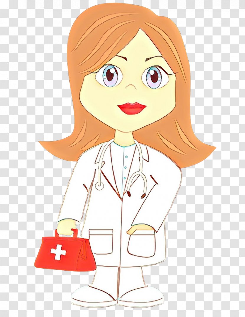 Clip Art Health Woman Physician - Girl - Fictional Character Transparent PNG