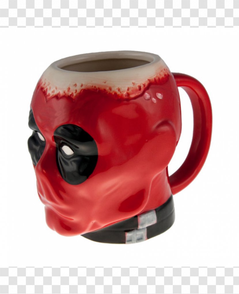 Deadpool Mug Coffee Cup Superhero - Movie Transparent PNG