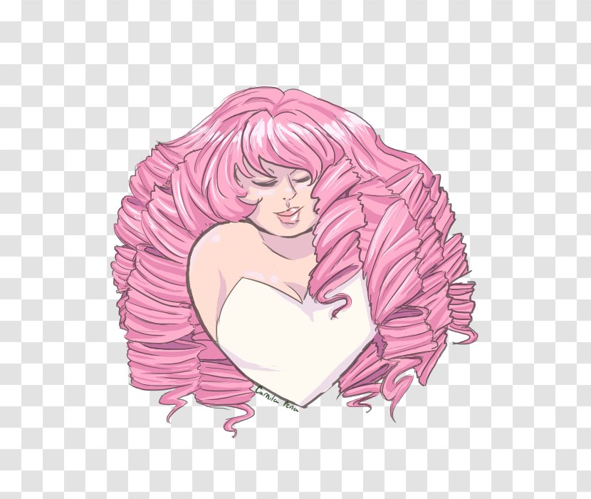 Cartoon Muscle Pink M Legendary Creature - Flower - Smoky Quartz Transparent PNG
