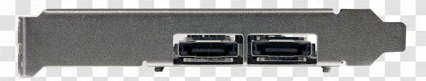 ESATAp Serial ATA StarTech.com Controller - Stereophonic Sound - Low Profile Transparent PNG