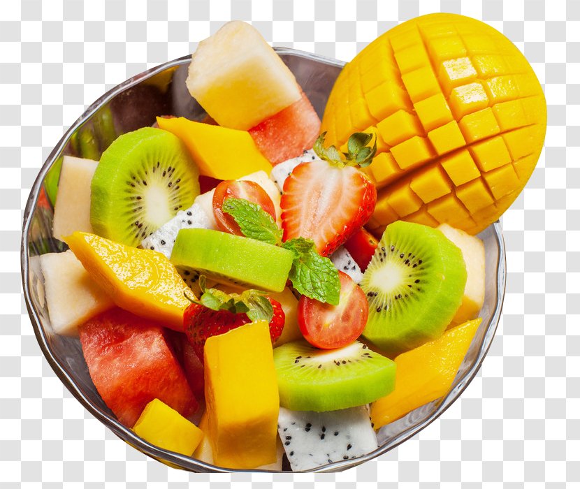Fruit Salad Vegetarian Cuisine Mango - Vegetable - Small Tan Picture Material Transparent PNG