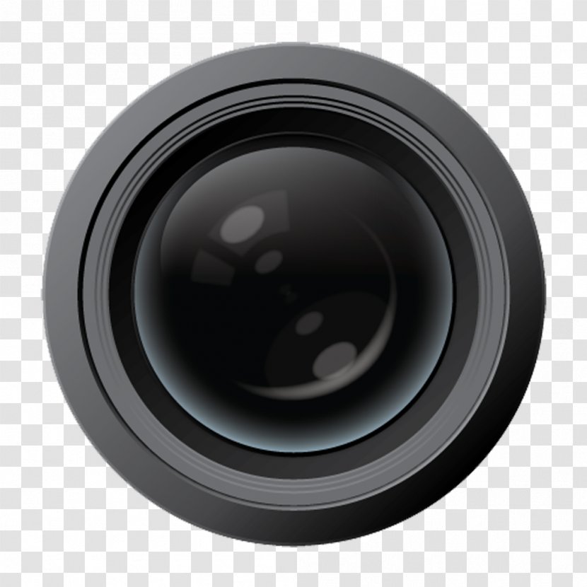 Camera Lens Shutter Clip Art - Accessory - Photo Cameras Transparent PNG