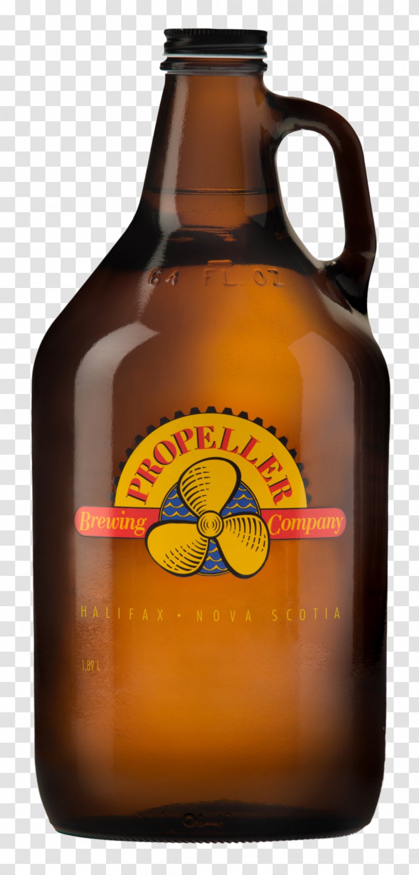 Ale Propeller Brewing Company Beer Bottle Growler - Grains Malts Transparent PNG