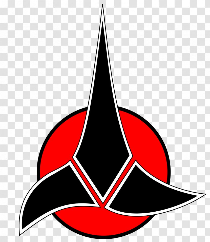 Klingon Star Trek Logo Symbol Romulan - Cardassian - Lucky Symbols Transparent PNG
