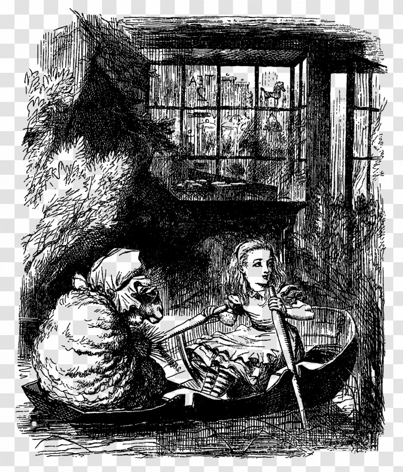 Through The Looking-Glass, And What Alice Found There Alice's Adventures In Wonderland Jabberwocky Annotated White Knight - John Tenniel Transparent PNG
